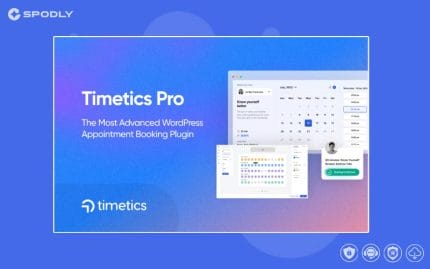 Timetics Pro Wordpress plugin