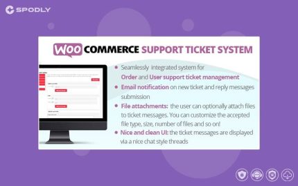 WooCommerce Support Ticket System