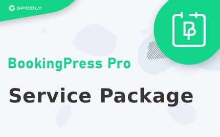 Wordpress Plugin BookingPress Pro - Service Package