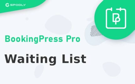 Wordpress Plugin BookingPress Pro - Waiting List