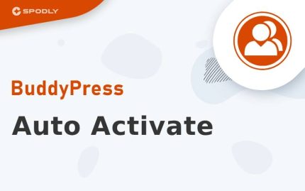 Wordpress Plugin BuddyPress - Auto Activate