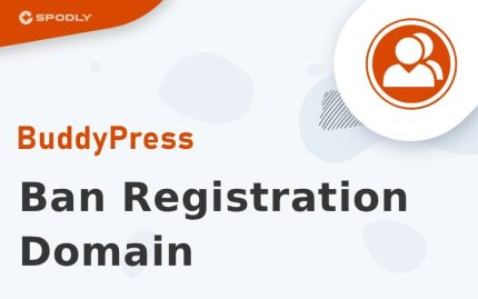 Wordpress Plugin BuddyPress - Ban Registration Domain