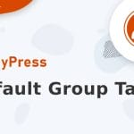Wordpress Plugin BuddyPress - Default Group Tab