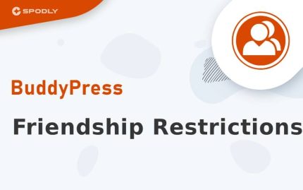 Wordpress Plugin BuddyPress - Friendship Restrictions