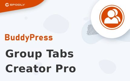 Wordpress Plugin BuddyPress - Group Tabs Creator Pro