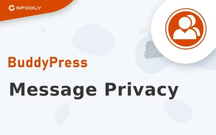 Wordpress Plugin BuddyPress Message Privacy