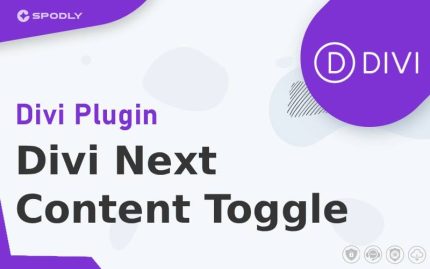 Wordpress Plugin Divi Next - Next Content Toggle