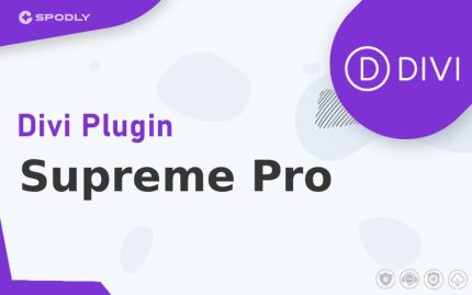 Wordpress Plugin Divi Supreme Pro