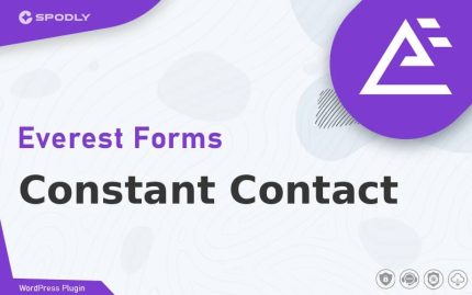 Wordpress Plugin Everest Forms - Constant Contact