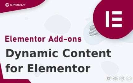 Wordpress Plugin Elementor Add-ons Dynamic Content for Elementor