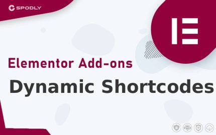 Wordpress Plugin Elementor Add-ons Dynamic Shortcodes