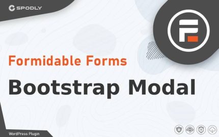 Wordpress Plugin Formidable Forms - Bootstrap Modal