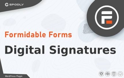 Wordpress Plugin Formidable Forms - Digital Signatures