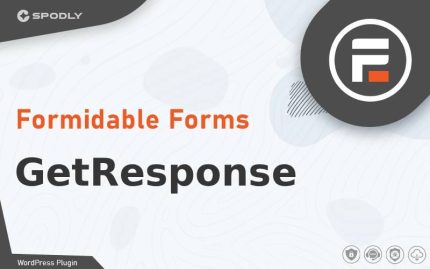 Wordpress Plugin Formidable Forms - GetResponse