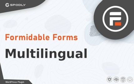 Wordpress Plugin Formidable Forms - Multilingual