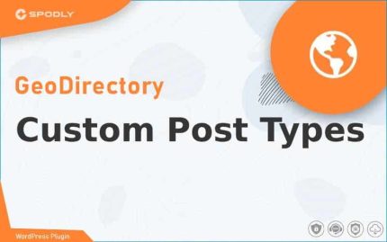 Wordpress Plugin GeoDirectory - Custom Post Types