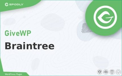 Wordpress Plugin GiveWP - Braintree