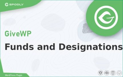 Wordpress Plugin GiveWP - Funds and Designations