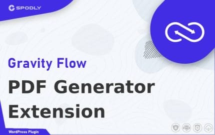 Wordpress Plugin Gravity Flow PDF Generator Extension