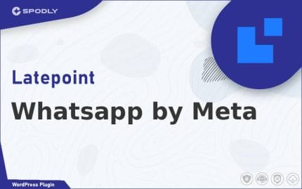 Wordpress Plugin LatePoint - Whatsapp by Meta