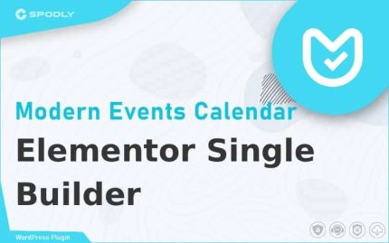 Wordpress Plugin MEC - Elementor Single Builder