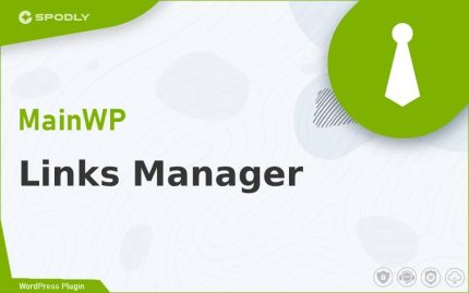 Wordpress Plugin MainWP - Links Manager
