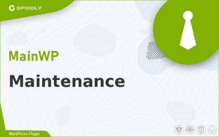 Wordpress Plugin MainWP - Maintenance
