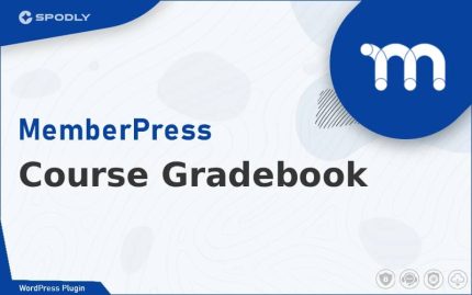 Wordpress Plugin MemberPress - Course Gradebook