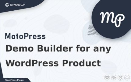 Wordpress Plugin MotoPress - Demo Builder for any WordPress Product