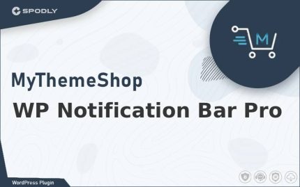 Wordpress Plugin MyThemeShop - WP Notification Bar Pro