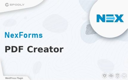 Wordpress Plugin NEX-Forms - PDF Creator