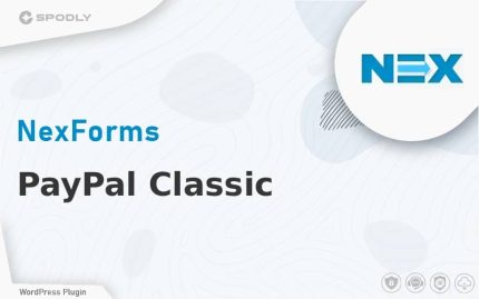 Wordpress Plugin NEX-Forms - PayPal Classic