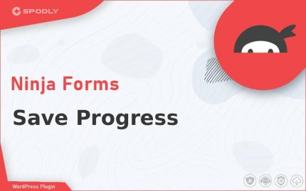 Wordpress Plugin Ninja Forms - Save Progress