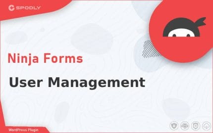 Wordpress Plugin Ninja Forms - User Management