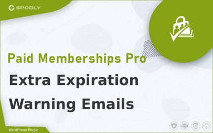 Wordpress Plugin Paid Memberships Pro - Extra Expiration Warning Emails
