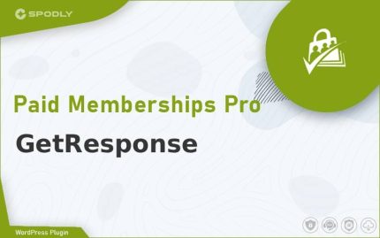 Wordpress Plugin Paid Memberships Pro - GetResponse