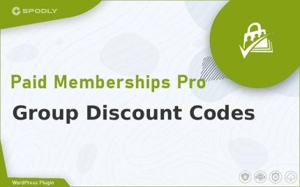 Wordpress Plugin Paid Memberships Pro - Group Discount Codes
