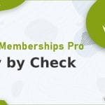 Paid Memberships Pro - Pay by Check