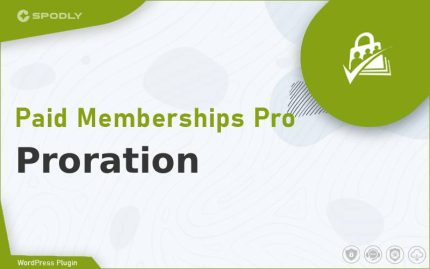 Paid Memberships Pro - Proration
