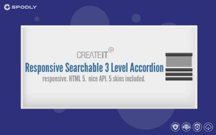 Responsive 3Level Accordion Menu