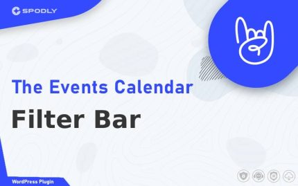 Wordpress Plugin The Events Calendar - Filter Bar