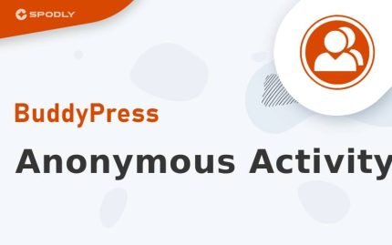 Wordpress PluginBuddyPress - Anonymous Activity