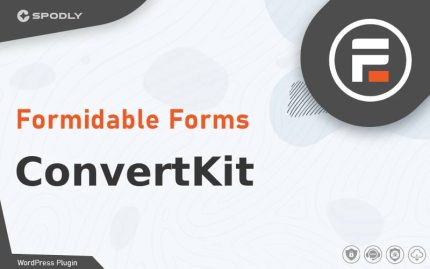 Wordpress Plugin Formidable Forms - ConvertKit