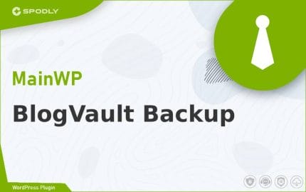 Wordpress Plugin MainWP - BlogVault Backup