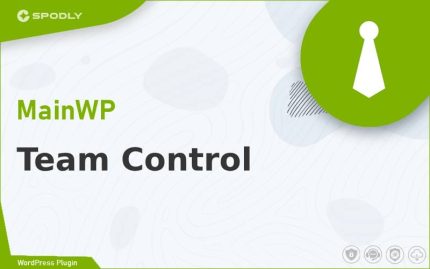 Wordpress PluginMainWP - Team Control