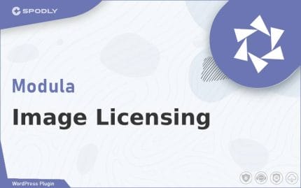 Wordpress PluginModula - Image Licensing