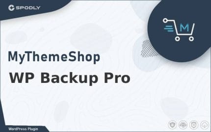 Wordpress Plugin MyThemeShop - WP Backup Pro