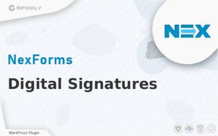 Wordpress PluginNEX-Forms - Digital Signatures