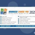 Wordpress plugin Advanced iFrame Pro