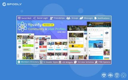 Youzify - BuddyPress Community & WordPress User Profile Plugin